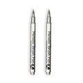 2Pcs Brush Silver