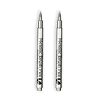 2Pcs Brush Silver