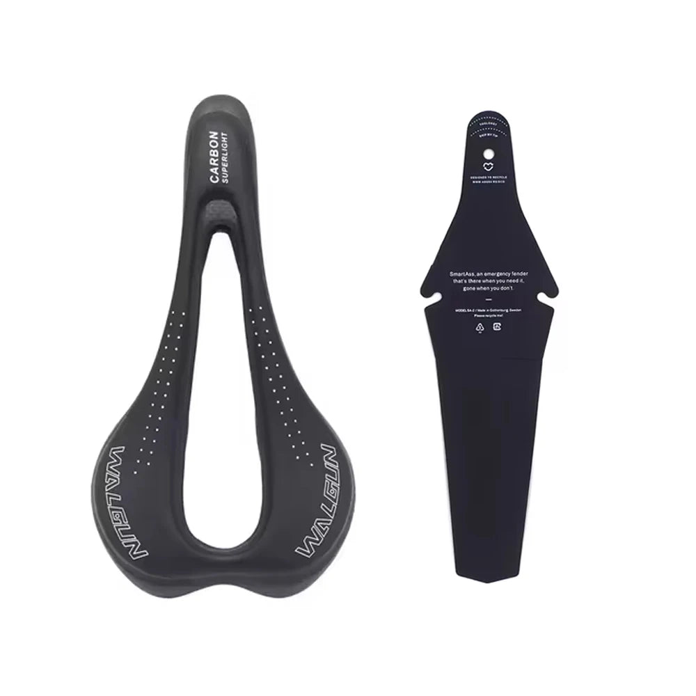 Ultra-light Carbon Bicycle Saddle Hollow MTB Road for Men Women Breathable Comfortable Bike Seats High Rerformance Cycling Parts