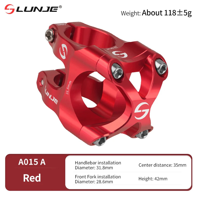 Handlebar Stem  Aluminum Alloy MTB Road Bike Stem  Ultralight High strength Short 31.8MM Bicycle CNC Stem DH/AM/XC Bicycle Parts