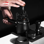 IKAPE V3 Espresso Rotary WDT,Coffee Stirrer with Dosing Funnel & Stand,Espresso Stirrer Distribution Tool for Barista