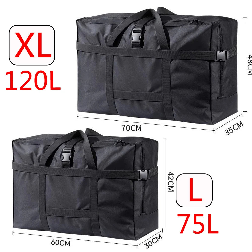 Heavy-duty Moving Bag Large Capacity Household Storage Bags Thickened Oxford Travel Bag Blanket Pack Storage Organizing Luggage