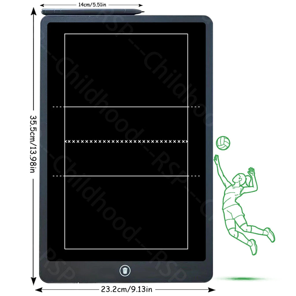 8.5/16-Inch LCD Electronic basketball/Football/handball/rugby/ice hockey/volleyball Coaching Tactical Board for Sports Training