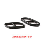 For Mercedes Benz GLC A B C E Class X253 W205 W213 W176 W177 W246 W247 2016-2019 Car Exhaust Pipe Cover Trim Car Accessories