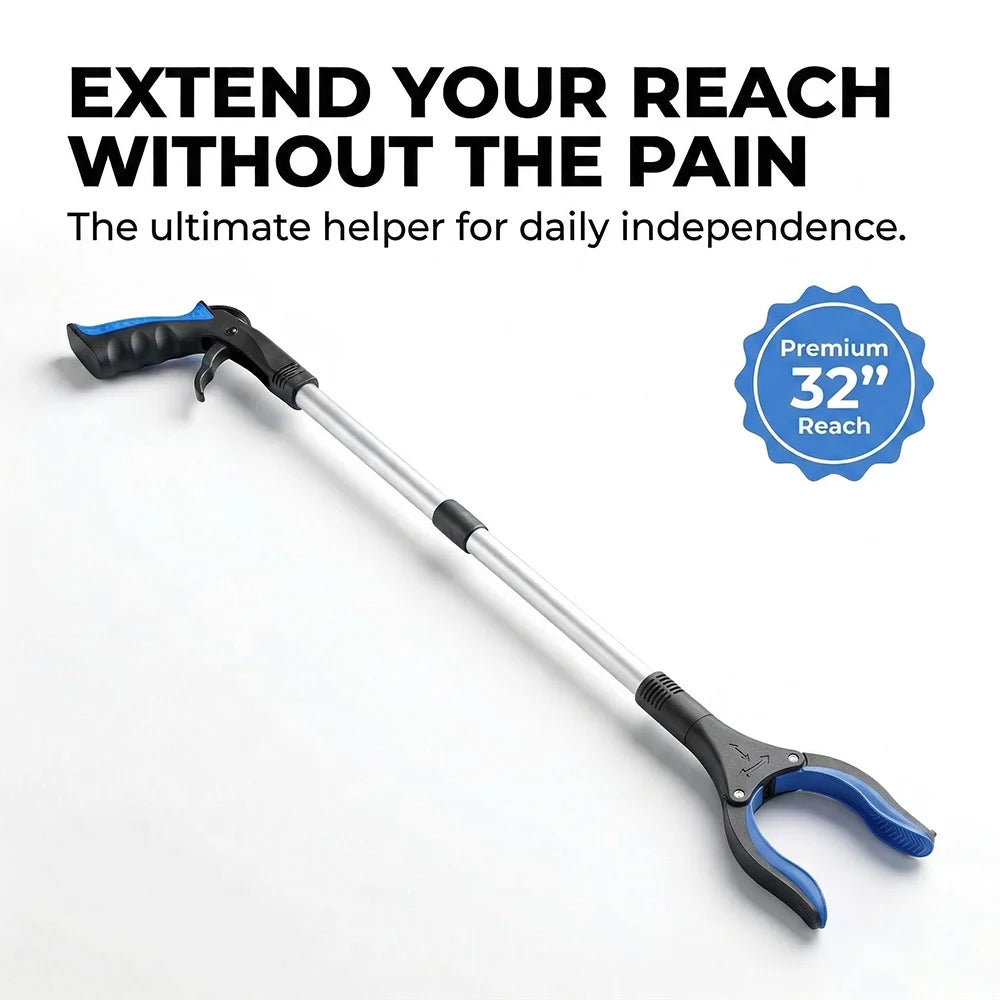 Grabber Reacher Tool - Foldable Gripper and Reaching Tool - Heavy Duty Pick Up Stick Grabbers for Seniors, Trash, Surgery Recove
