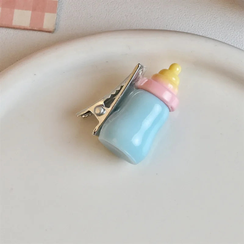 Strawberry Chili Cherry Tangerine Hairpins Cute Headwear Hair Accessories Girl Side Bangs Clip Sweet Hairpin Headdress Jewelry