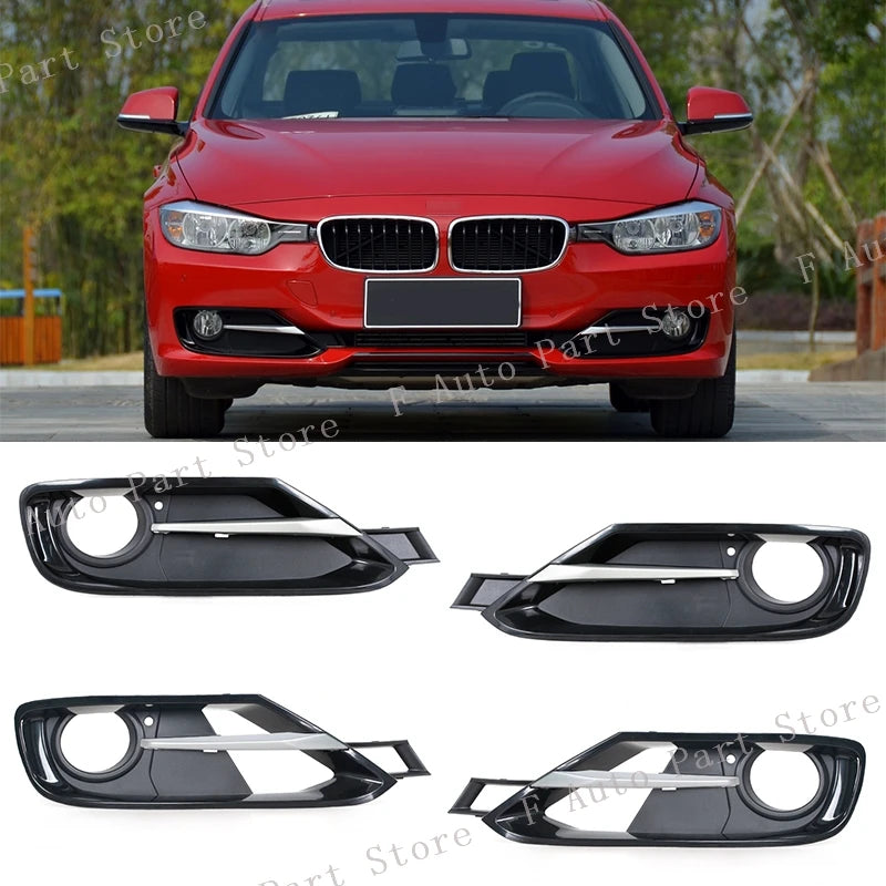 BMW 3 Series F30 F31 2011-2015 Front Fog Light Trim Bezel Cover Frame, Left/Right