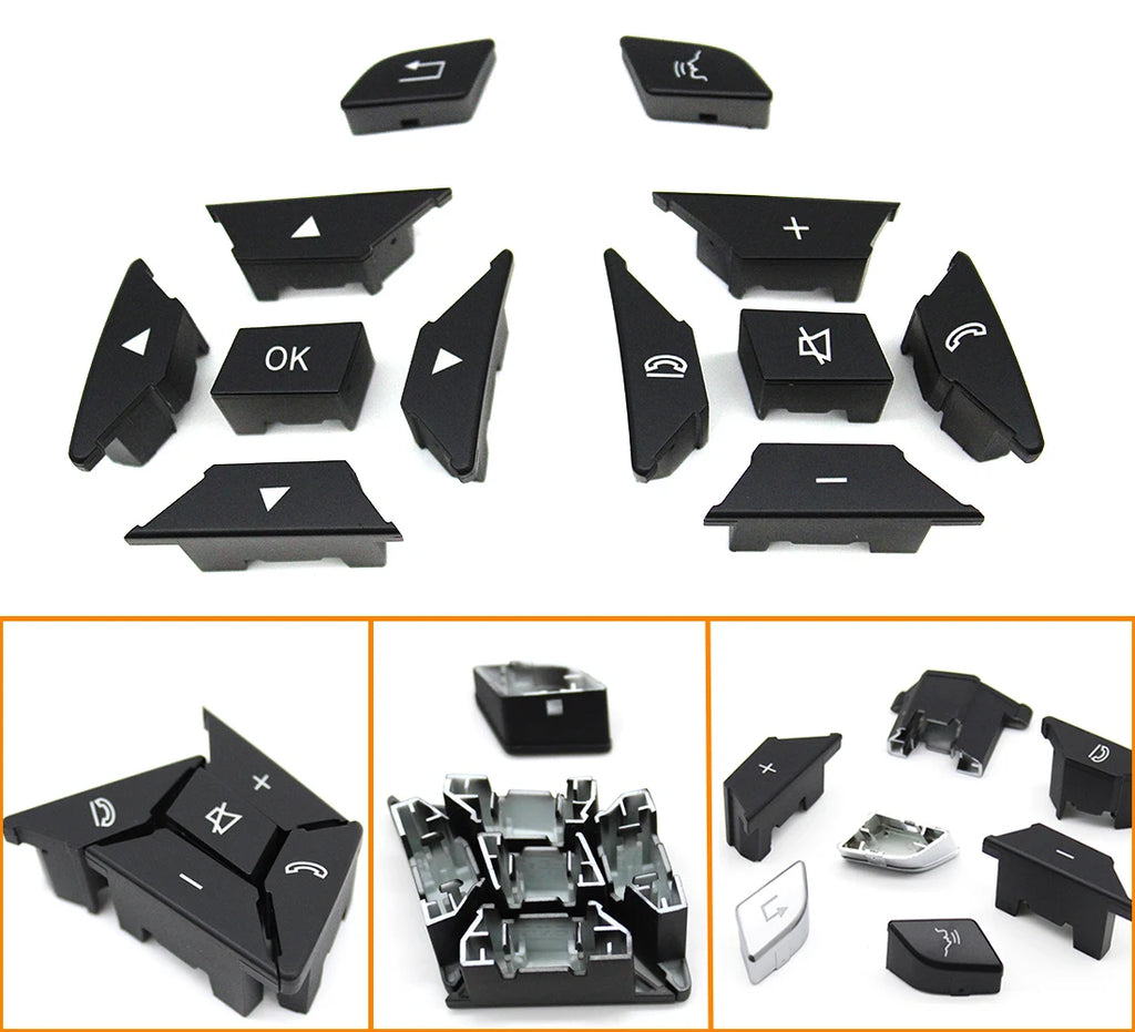Car Steering Wheel Menu Control Switch Button For Mercedes Benz C E A GLK CLS Class W204 X204 W212 W218 W156 W176 W117 W172 W246