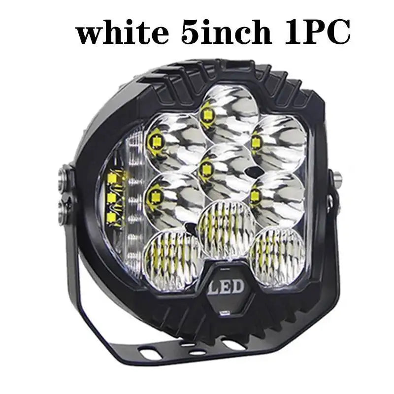 LED Sport Work Lamps 3'' 5'' 7'' Automobile For Lada Offroad 4X4 Vehicle Auxiliary Lights Led 7Inch Jeep Combo Driving Headlamp