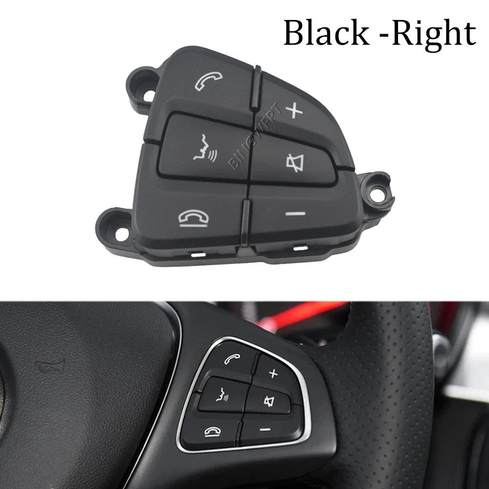 For Mercedes W205 2014-2018 Car Steering Wheel Switch Control Buttons Car Multi-function Switch For Benz C GLC Class 0999050300
