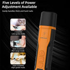 Rechargeable pet nail grinder with LED light, 5-speed electric dog & cat claw trimmer set