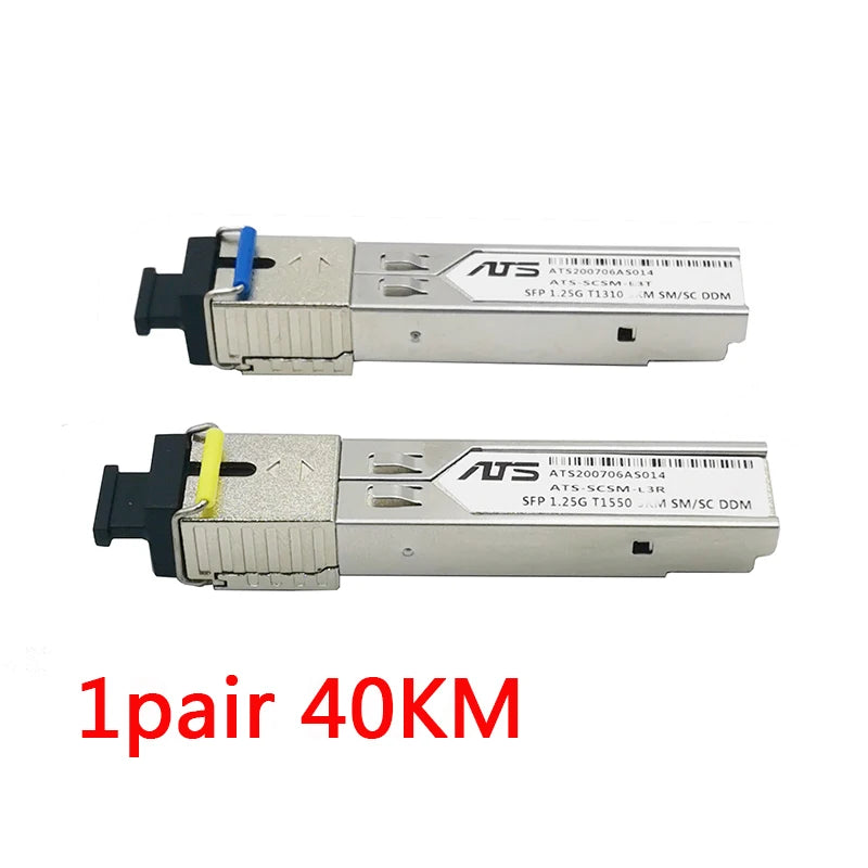 SFP Module SC connector 1.25G SC BiDi 1310nm/1550nm WDM switch SFP Transceiver module with Switch with DDM Function