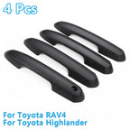 Car Door Handle Trim Covers for Toyota Highlander 2020-2025 Car Door Handle Protectors For Toyota Rav4 2019-2025 No Adhesive