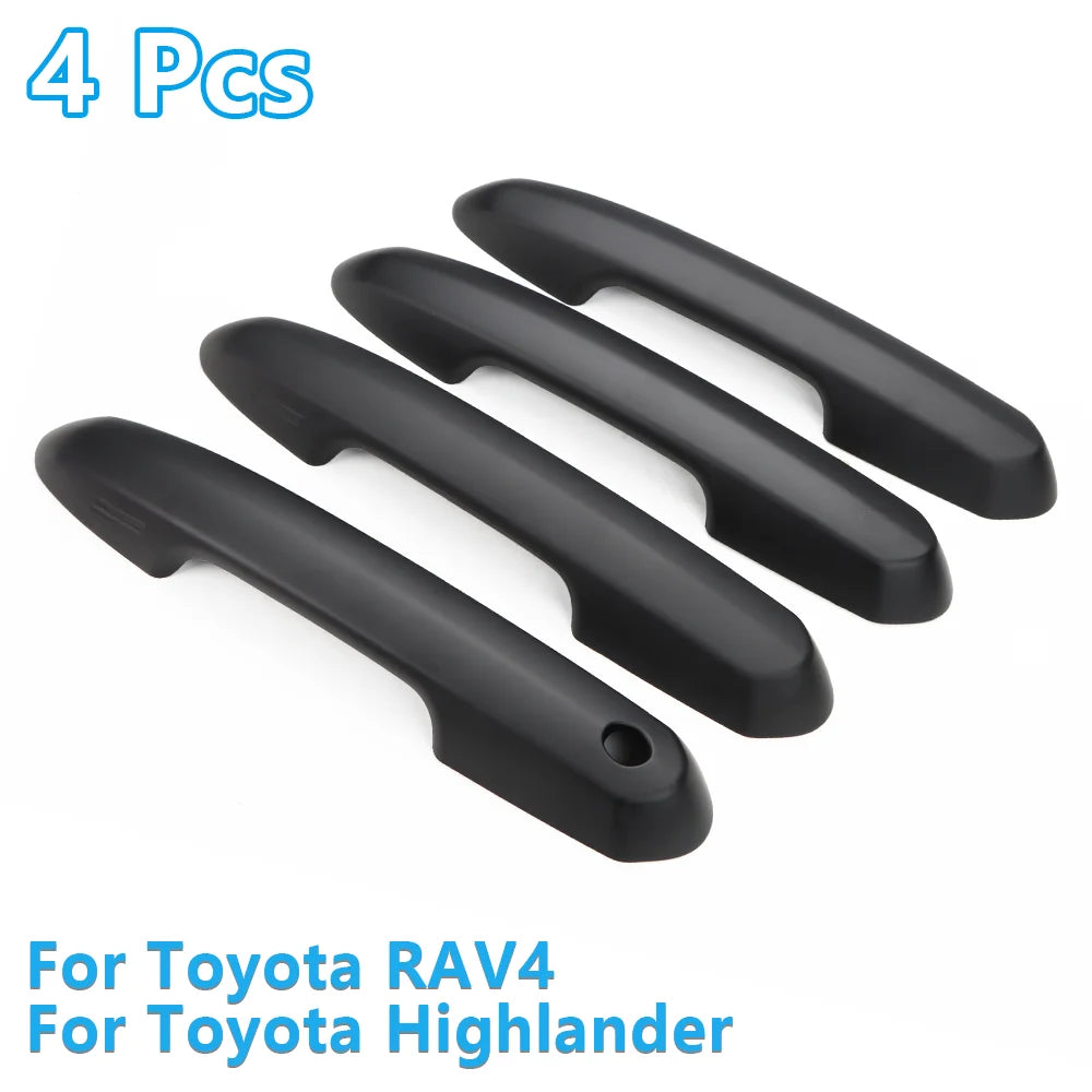 Car Door Handle Trim Covers for Toyota Highlander 2020-2025 Car Door Handle Protectors For Toyota Rav4 2019-2025 No Adhesive