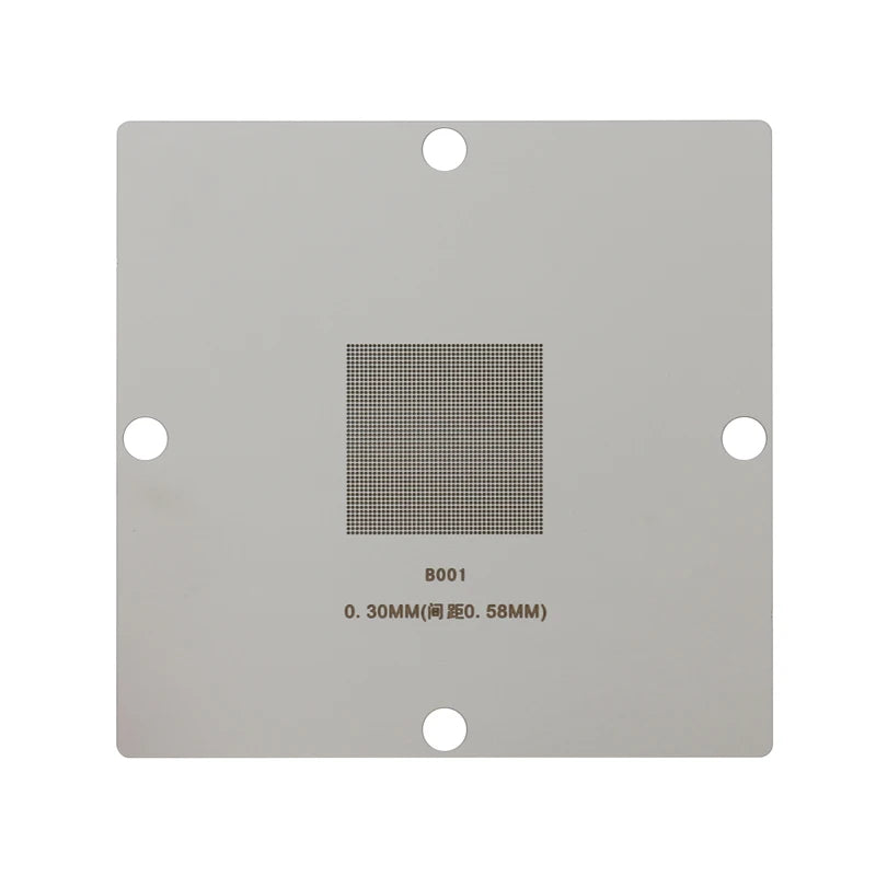 90*90 mm BGA Soldering Templates BGA Universal Stencil BGA Reballing Tool Stencil For PCB Chip Solder Reballing