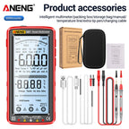 ANENG 681 Rechargable Digital Professional Multimeter Non-contact Voltage Tester AC/DC Voltage Meter LCD Screen Current Tester
