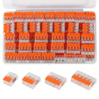 Quick connector, DIY wire connector (28-12 AWG), 2/3/4/5 ports, plug-in electrical connection terminal, mini cable terminal