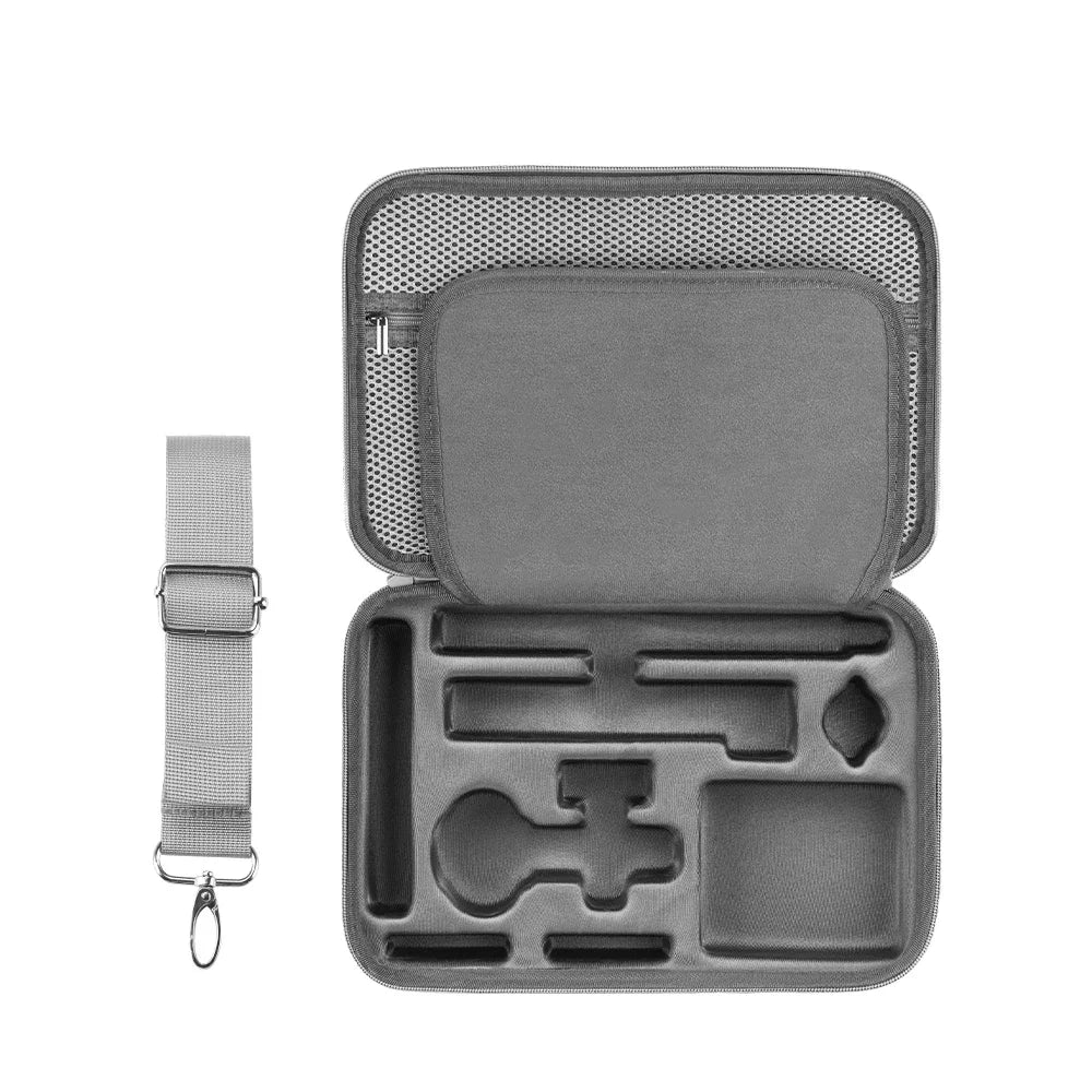 Flymile Carrying Case for Insta360 X5 Camera Storage Bag PU Box Anti-Scratch Handbag Travel Bag Protective Accessories