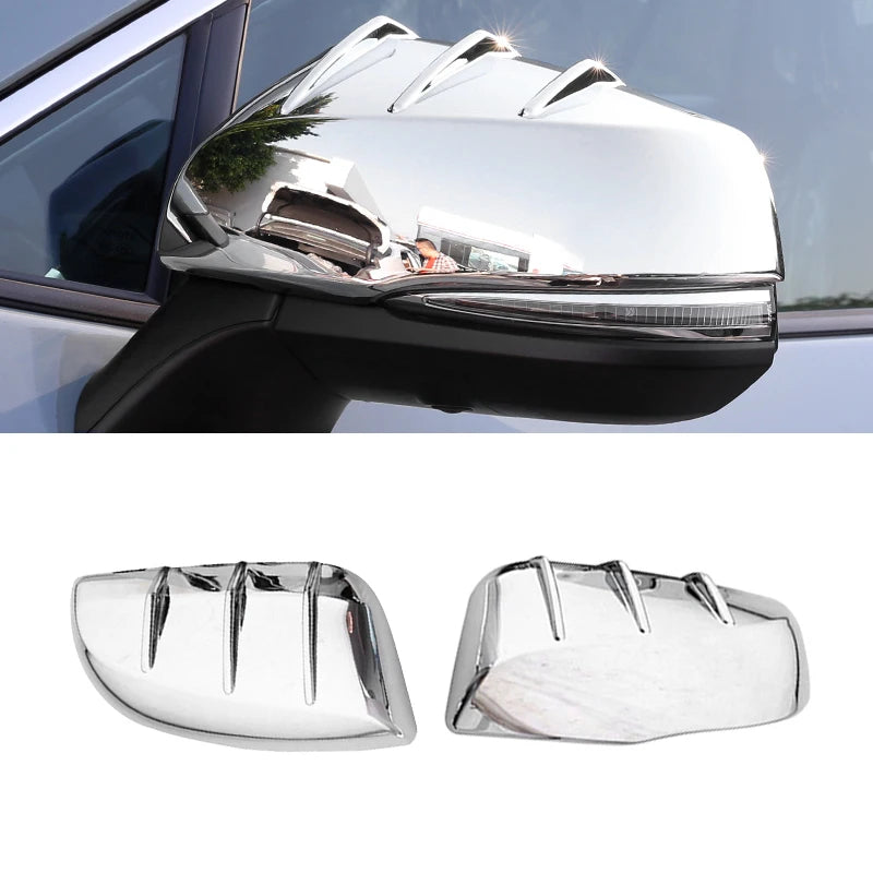 For Toyota RAV4 XA50 2019 2020 2021 2022 2023 2024 RAV 4 Hybrid Car Rearview Mirror Cover Shell Decoration Accessories ﻿
