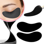 UV Black Eyelash Extension Under Eye Gel Pads Hydrogel Patches, 50 Pairs