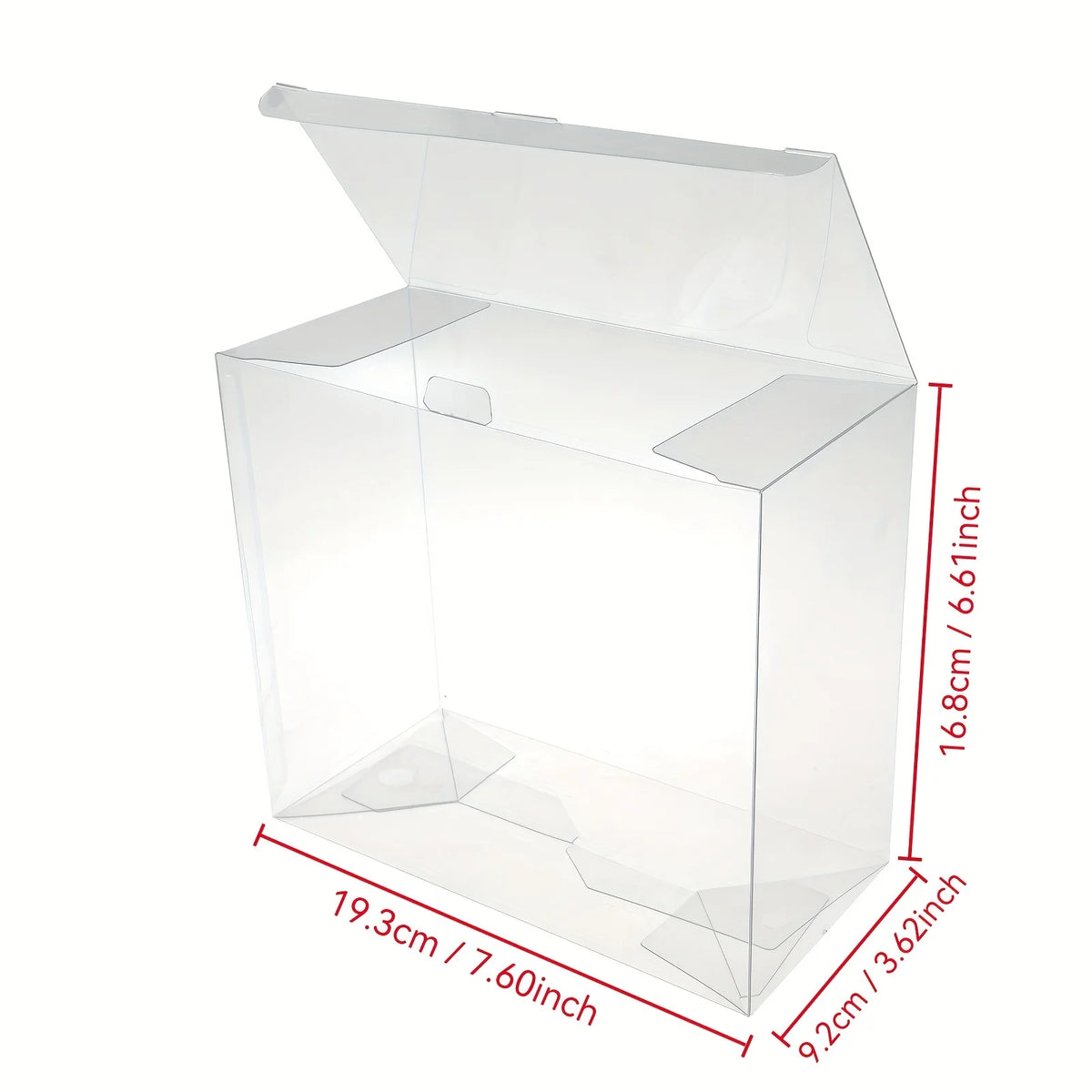 5/10 pcs ETB Plastic Protective Cases for Elite Trainer Box – 360° Clear View, Anti-Scratch, Dustproof Durable PET Card Storage