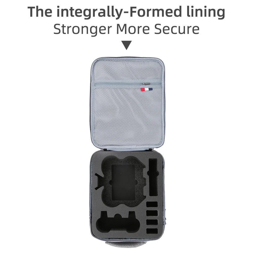 Portable Shoulder Bag Protective Backpack Travel Carrying Case Storage Bag for DJI NEO 2 Drone & Remote & Battery Accessories