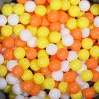 100 Pcs Eco-friendly Colorful Ball Pit Soft Plastic Ocean Ball Water Pool Ocean Wave Ball Outdoor Toys For Children Kids Baby
