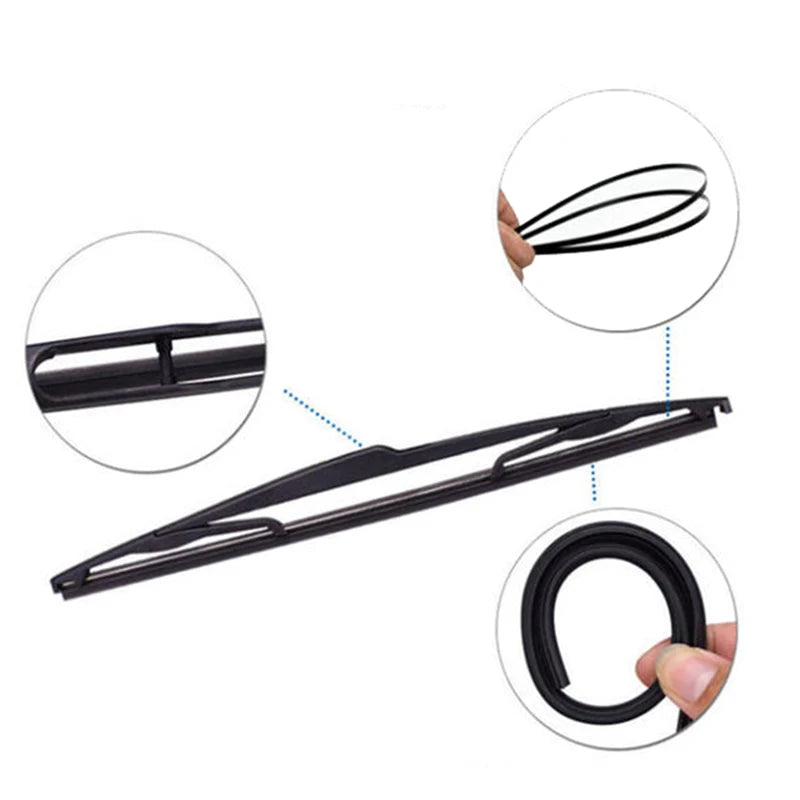 Erick's Wiper Front & Rear Wiper Blades For Vauxhall Opel Zafira B 2005 - 2011 Windshield Windscreen Window Brushes 28"+22"+14"