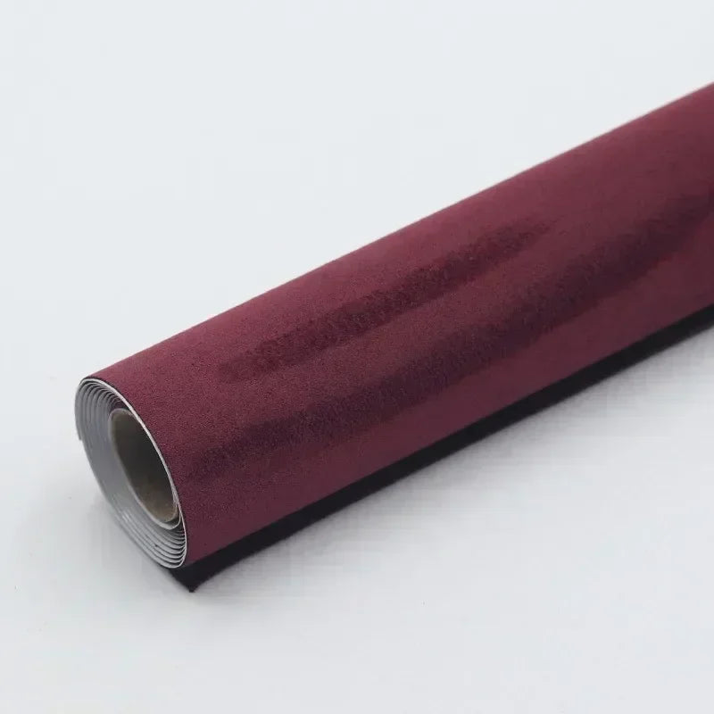 200x150cm Upgrade Large Size Suede Leather Four-sided Elastic Self-adhesive Leather for Car Interior Jewelry Box Leather Sticker