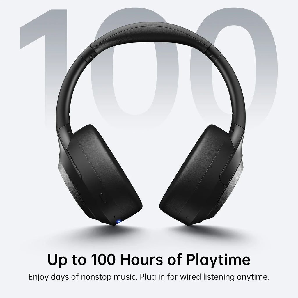 Oneodio EKSA P300 ANC Wireless Headphones Bluetooth 5.4 Active Noise Canceling Over Ear Hi-Res HiFi Headset With AI ENC Mic 100H