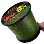 JOF Lure Braided Fishing Line 8 Strands 300M 500M Multifilament Fly PE Wire 18LB-78LB Strong Cord for Sea Bass Carp Accessories