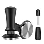 Coffee Tamper Spring Espresso Tamper 51mm 53mm 58mm Coffee Tampers and Coffee Stirrer Stainless Steel Tampers Coffee Accessories
