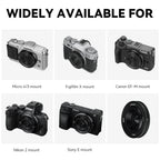 7artisans 18mm F6.3 Mark II APS-C Manual Ultra-thin Pancake Prime Lens for Canon EF-M Sony E ZVE10 Fujifilm FX Nikon Z Micro 4/3