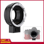 AF EF-NEXII Adapter Ring Andoer Auto Focus for Canon EF EF-S Lens to use for Sony NEX E Mount 3/3N/5N/5R/A7/A7R/A7S/A5000/A5100