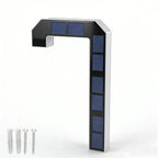 12CM Solar Lighted House Number Outside Light-up LED Address Number Waterproof House Number Light Address Sign Home Decor
