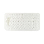 Bathroom anti-slip mat silicone world PVC shower anti-fall mat dolphin massage suction cup floor mat with drainage hole