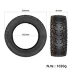 10 Inch 10x3.0 Self-repairing Tubeless Gel TIre 80/65-6 255*80 For Zero 10X Kaboo WOLF WARRIOR 11 MANTIS 10 Vacuum Tyre Parts