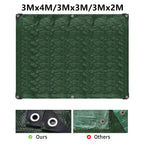 Large Tarpaulin Waterproof Heavy Duty 5x4m/3x2m Tarp Rain Cover Reinforced Multipurpose Outdoor Garden Backyard Awning Canopy