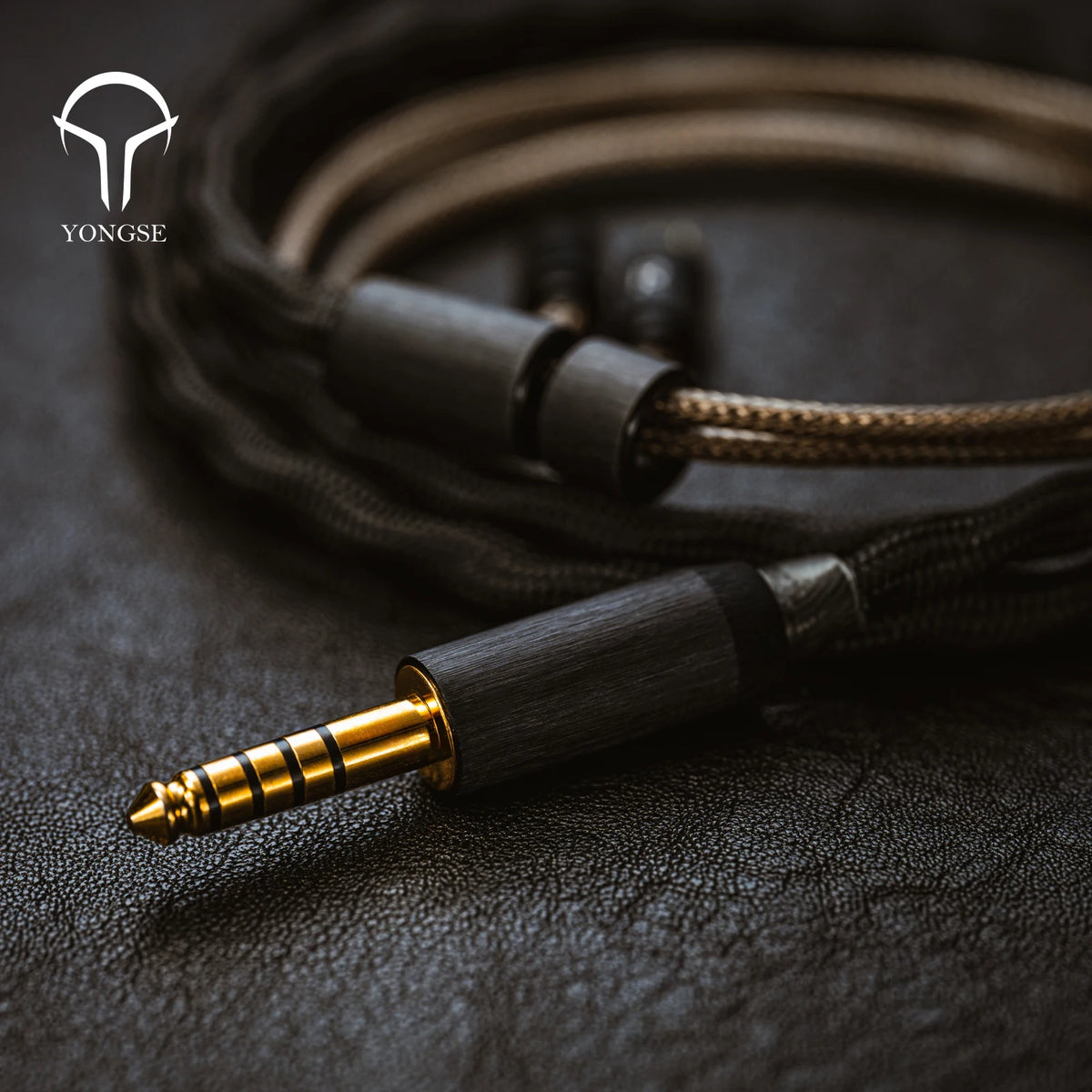 Yongse BlackSea Litz Coaxial Structure Single Crystal Copper And Silver-plated Single Crystal Copper ＆ Graphene Earphone Cable