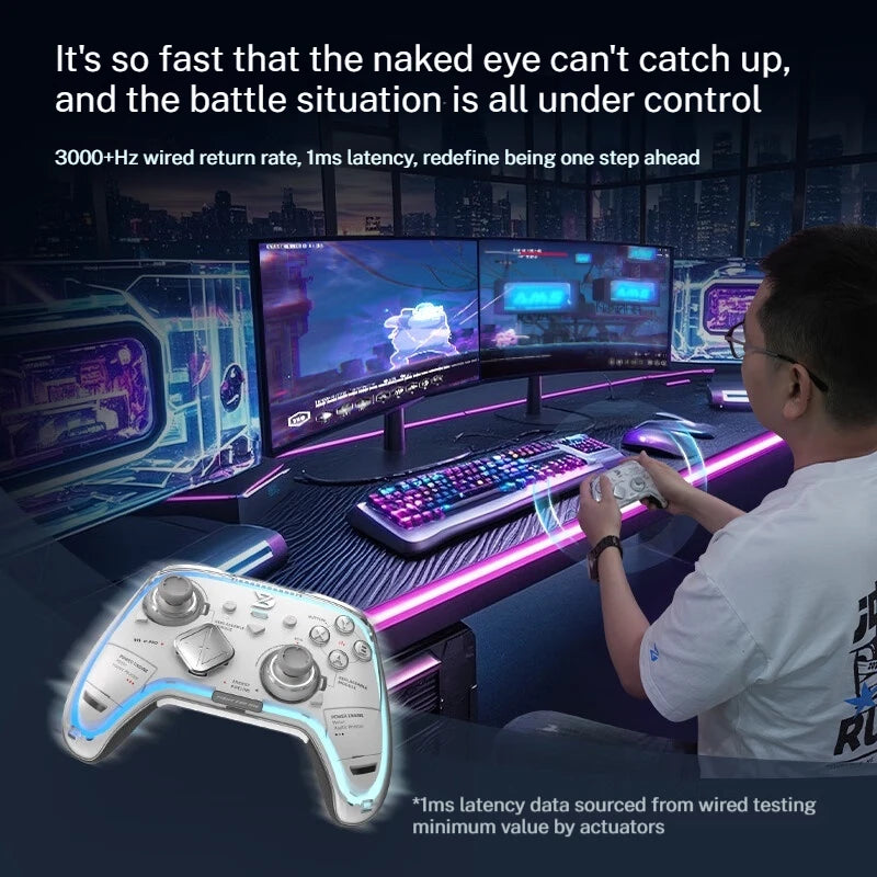Zd Ultimate Legend Game Controller Elite Modular Sensory Rgb Switch Phone Bluetooth Controller Ns Tablet Steam