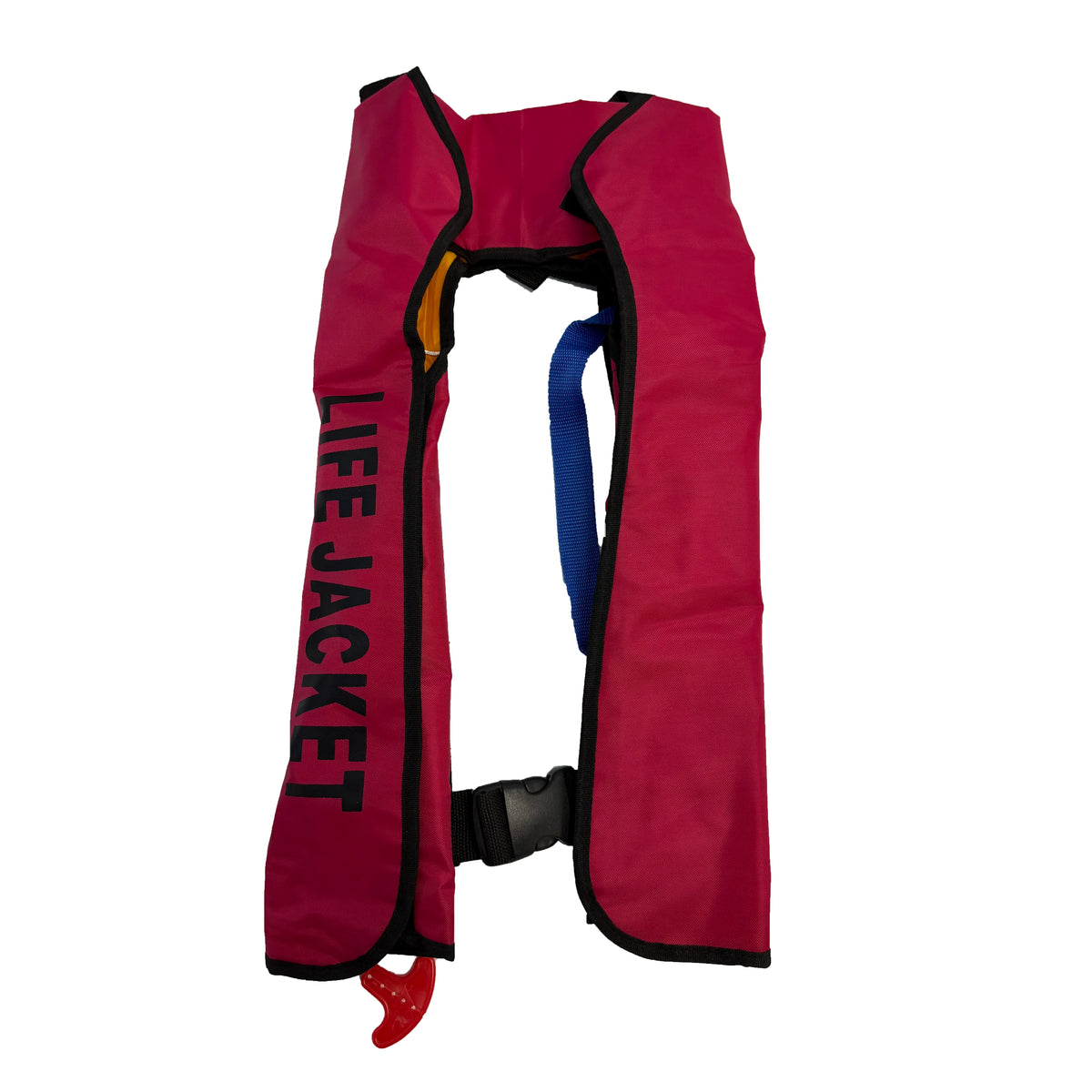 Automatic Manual Inflatable Life Vest for Fishing Surf Swimming Raft Boat Paddleboard Survival Jacket Rafting Boating No Bottle