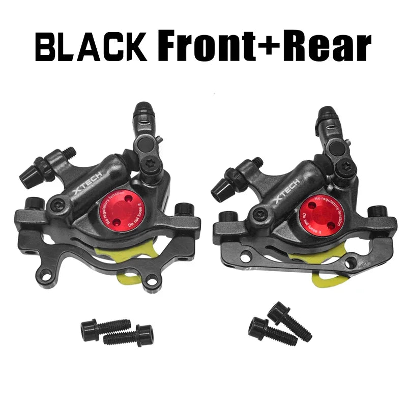 ZOOM XTECH HB100 MTB Hydraulic Disc Calipers Front and Rear Rotor G3 160/180MM MT200 M315 160mm Rotor Hydraulic Brakes for Bikes