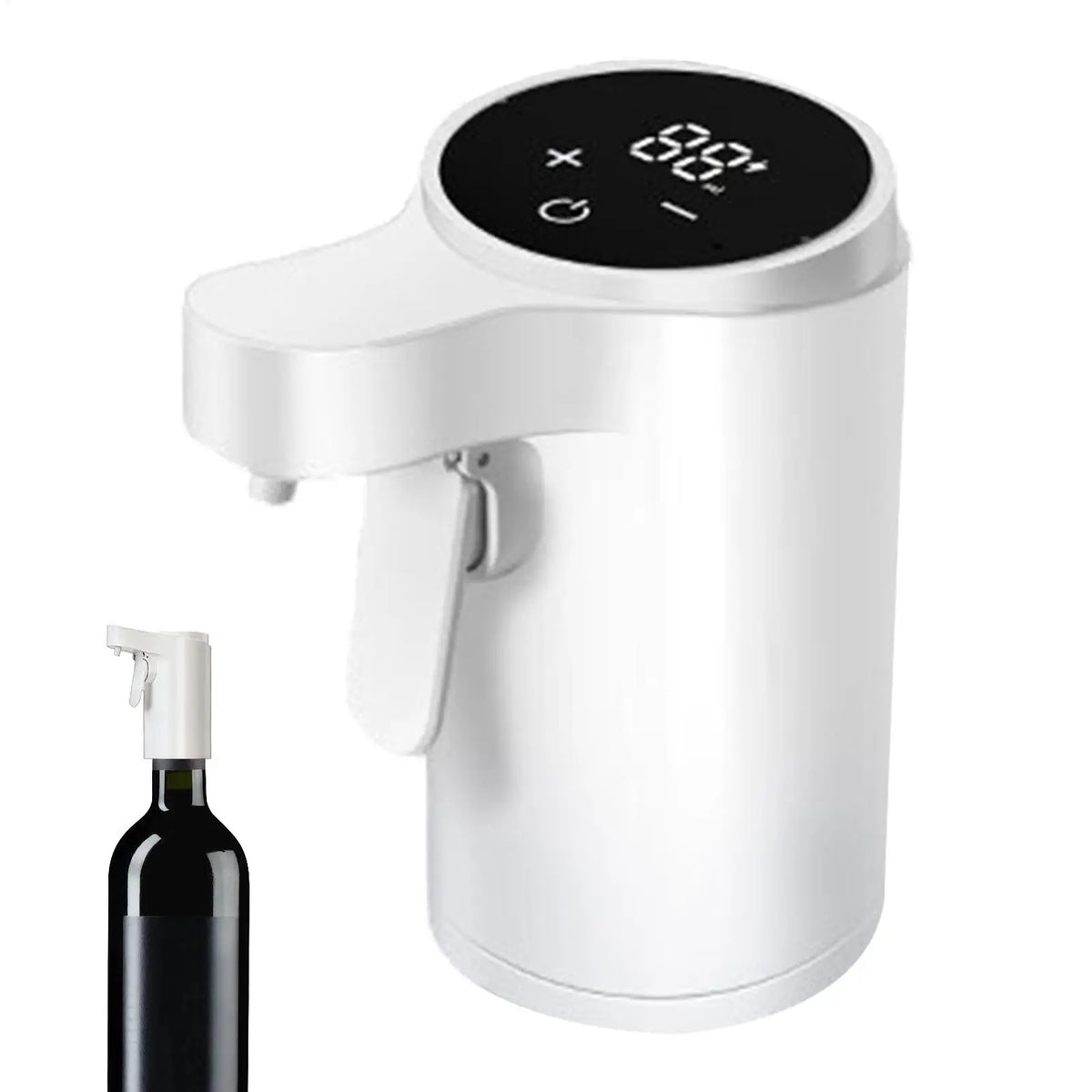 Automatic Wine Dispenser Smart Sensor Wine Pump 4 Modes Touch Screen Digital for Red Wine Whiskey Liquor Electric Decanter