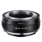 K&F CONCEPT Lens Adapter for Canon EF FD FL M42 M39 C/Y MAF Nikon F OM PK AR TAM MD Lens to Sigma Leica Panasonic L Mount Camera