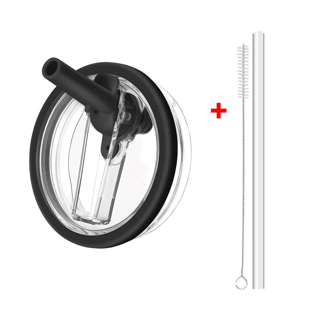 Black-1pcs x straw