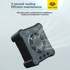 OSS F3 6W Cooling UV Curing Fan Fast Heat Dissipation Smoke Exhaust kit For Mobile Phones Computer Motherboard PCB Repair Tools