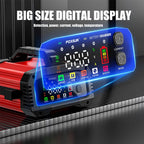 15A/24V 25A/12V Automotive Battery Chargers 350W High Power Smart Booster Pulse Repair Big Digital Display Storage Cell Charger