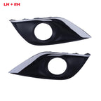 Fog Light Bezel Frame Cover for Nissan Versa 2015-2018, Left/Right/Pair, With/No Lamp Hole