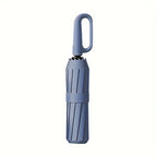 10-rib automatic folding umbrella, extra large windproof reinforced canopy, 1pc