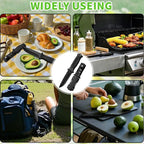 Portable Outdoor Pocket Knife, Fixed Blade Outdoor Utility Knife with High Hardness Blade, Compact Tools for Backpack, Camping